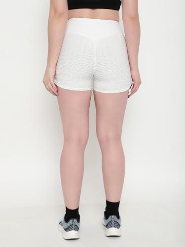 Image of Shasmi Women's Workout Yoga Shorts, High Waisted Drawstring Scrunch Booty Shorts Ruched Butt Lift Athletic Running Tights (Shorty 76)