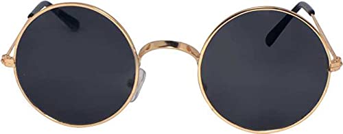 Round sunglasses stylish unisex frame Metal UV Protected Round Shape Sunglasses free size