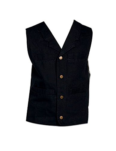 Scully Boys' Canvas Vest - Rw041k Wal