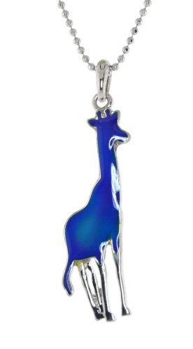 Mevoi Mood Pendent Giraffe Bead Chain Necklace