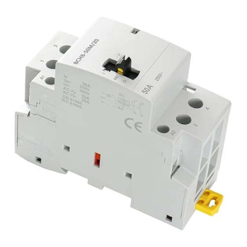 Contacteur manuel 50A pour automatiser le chauffage de la maison avec bobine AC 24V - 4