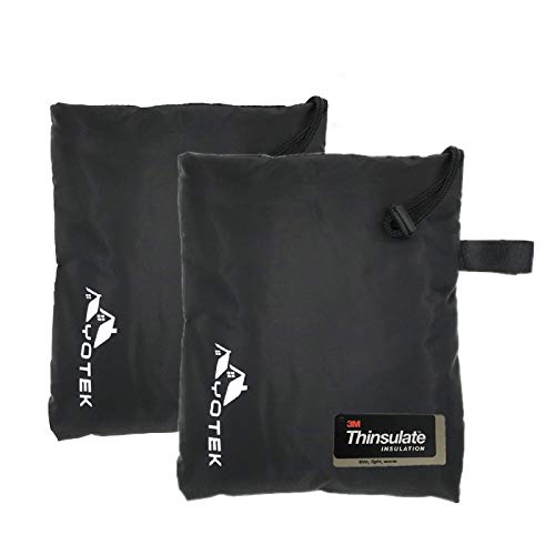 Outdoor Faucet Covers for Winter 3M Thinsulate Outside Water Hose Bib Insulated Sock for Cold Weather Large- Set of 2 (9