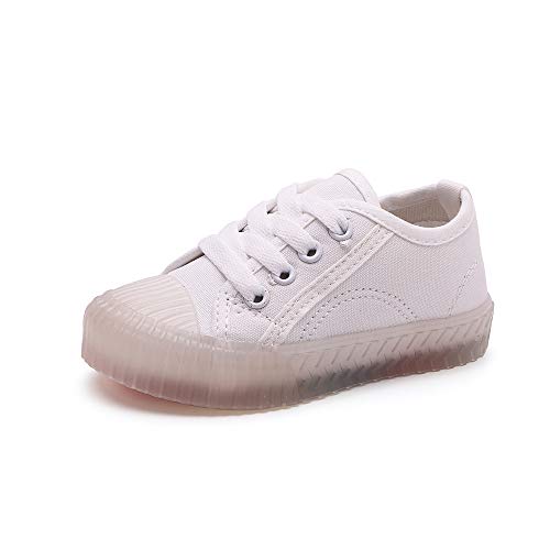 Peggy Piggy Boy'S&Girl'S Canvas Shoes Lightweight Sneakers Rainbow Jelly Sole Casual Running Shoes cover
