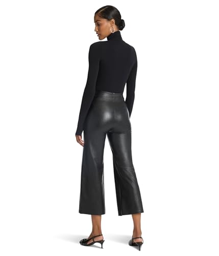 commando Women's Faux Leather Cropped Wide Leg2