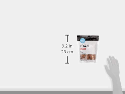 Amazon Brand - Happy Belly Pecan Halves, No Added Salt, 16 Ounce #TOP4