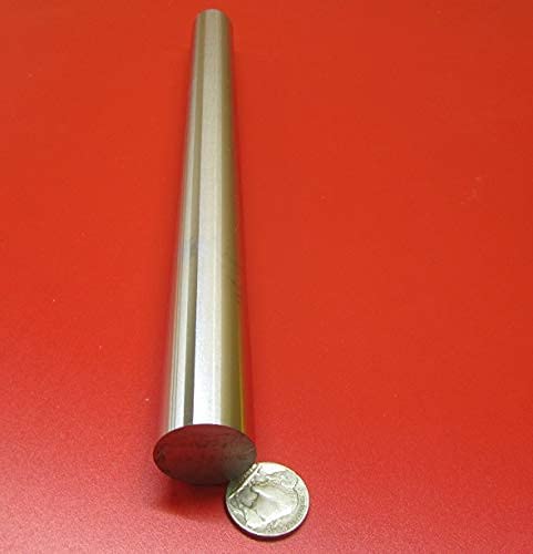 Chrome Plated 1045 Carbon Steel Shaft 1.125" (1-1/8") Diameter x 12" Long 1 pc