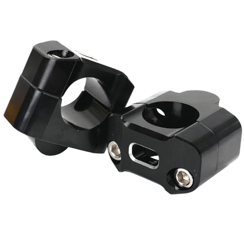 Adaptateur de fixation guidon en aluminium usiné haute précision pour moto