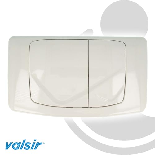 Valsir Plaque Blanche Rios 2 plaque de commande WC Angel 2
