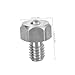 BUGUUYO Stainless Steel End Hexagonal Bolt for Industrial Use Precision Roller Screw Rotation and Smooth and Fastening
