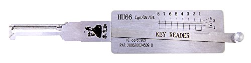 TPM Go HU66 2-en-1 Pick,Lector de llaves del coche,Decodificador de selección de bloqueo para auto (antiguo) Cover