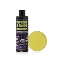 PIMAG Upgraded Car Scratch Remover Kit, Scratch Remover for Vehicles & Cars, Car Paint Scratch Repair, Polishing & Rubbing Compound Paint Restorer with Applicator Pad, add Gloss & Shine 9.2OZ