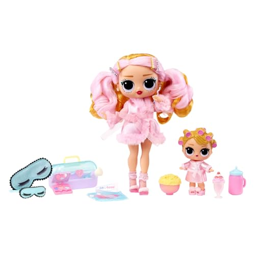 LOL Surprise Tweens Babysitting Sleepover Party (2 Dolls) with 20 Surprises- 1 Fashion Doll & 1 Collectible Doll Including Color Change & Accessories, Holiday Toy Playset, Great Gift for Kids Ages 4