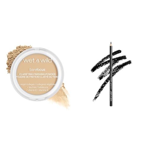 Polvo Facial Traslúcido y Delineador de Ojos Wet n Wild miniatura 1