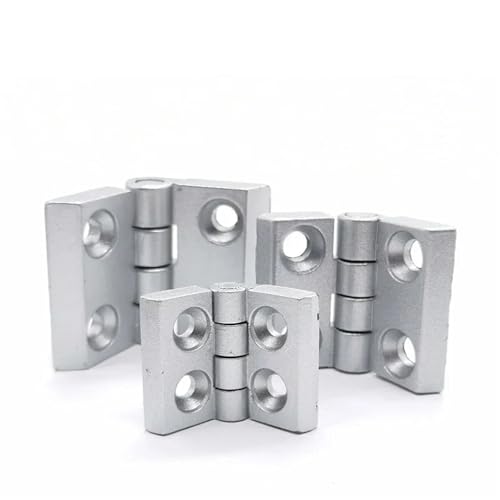 Charnière pour profilé aluminium 3030 fixe pour capotage de protection de machine