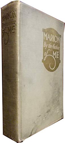 Marion: The story of an artist's model B0006AHMKU Book Cover