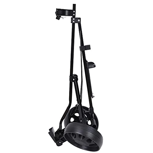Hoho Golf Pull Push Cart, 2 Wheel Folding Golf Trolley With Scorecard | Simple Portable Foldable 360° Swivel Trolley With Contoured Bottom & Adjustable Bag Strap For Men Women #TOP5