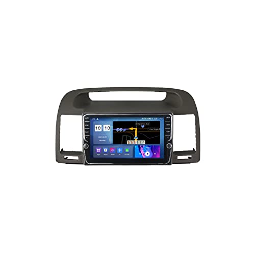 Android 10 Radio De Coche Estéreo Reproductor De Video Con Pantalla Táctil De 9 Pulgadas Apto Para Toyota Camry 2002-2006 Coche Con Navegación GPS,Bluetooth,WiFi/FM/RDS/Mirror Link Cover