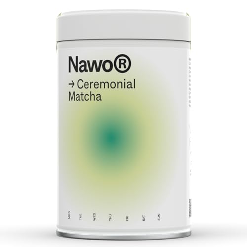 Chá Matcha cerimonial 30 g, 100 g, premium, orgânico, 100% natural e ecológico, chá verde japonês em pó, matcha latte de alta qualidade, Nawo Routines (100 g)