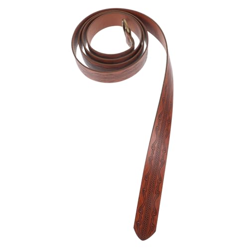 Renaissance Bracers Vintage Long Waist Belt Cosplay Accessory for Mens