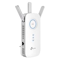 TP-Link RE550 WLAN Verstärker Repeater AC1900 (Dual-WLAN AC + N, 1300MBit/s 5GHz + 600MBit/s 2,4GHz, WLAN Verstärker, App Steuerung, maximale Abdeckung, kompatibel zu Allen WLAN Routern) weiß