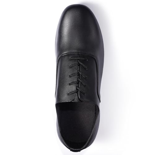 Dynadans Men's Leather Sole Ballroom Dance Shoes Latin Shoes for Salsa Character Tango Waltz3