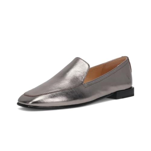 Image of Frye Women's Claire Venetian Leather Loafer Slip-On Flat Shoe