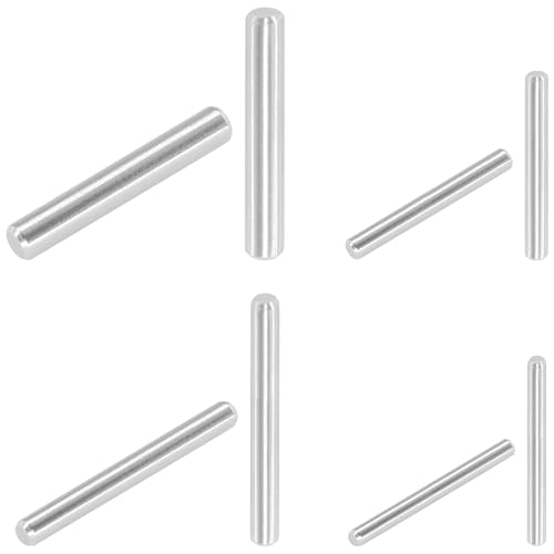 32 PCS Cylindrical Pin Pegs,304 Stainless Steel Dowel Pins