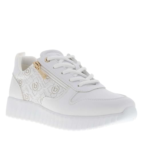 bugatti Damen Sneaker 435AI6135000-2051, 39, White/Gold