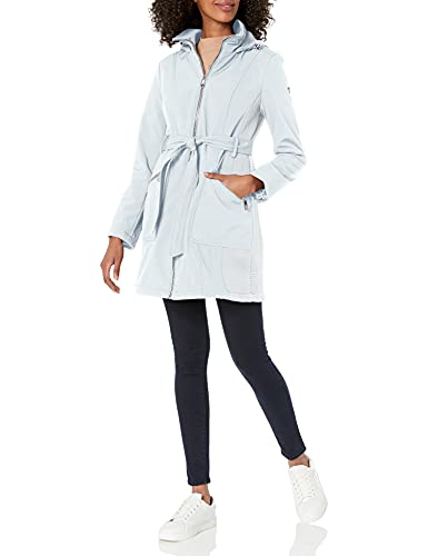 ▷ GUESS Chaqueta Softshell con capucha para mujer, chamarra de Soft