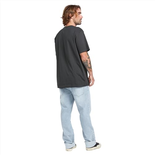 Image of Volcom Men's Solver Stretch Denim Jeans-Modern Fit Pant