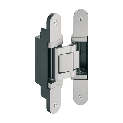 Brixwell QHVY-008 Concealed Hinge, TECTUS TE 541 3D Stainless Steel Finish