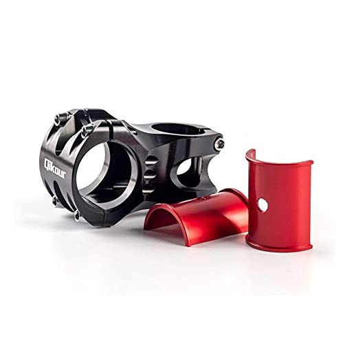Sanzhi 31.8/35mm Stem 50mm Bike Stem Adjustable Mountain Bike Stem Short Bicycle Stem Ultra-Light Stem for Aluminum Alloy Stem for Most Bicycle, Road Bike, MTB, BMX, Fixie Gear, Cycling