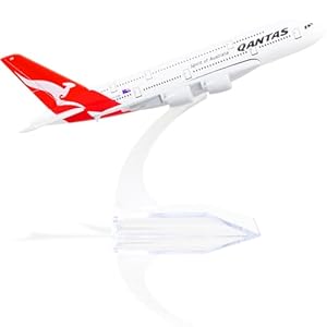 QIYUMOKE 1/400 Airbus A380 Flugzeugmodell