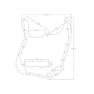 Dopro Plaque diamant 10 trous 4 cordes Jazz Bass Pickguard en aluminium Plaque diamant J Bass JB Plaque de contrôle et… - Les Beatles, Paul McCartney, John Lennon, RIngo Starr, George Harrison Dopro Plaque diamant 10 trous 4 cordes Jazz Bass Pickguard en aluminium Plaque diamant J Bass JB Plaque de contrôle et… – Image 2