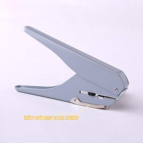 Aibecy KW-Trio Handheld DIY Mushroom Single Hole Punch Puncher Paper Cutter with Ruler for Office Home School Students - Thumbnail 4