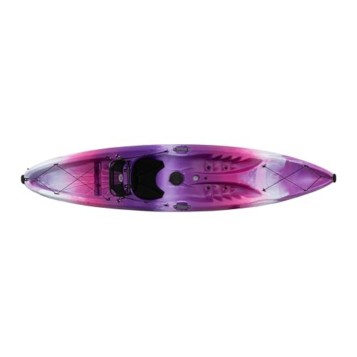 Perception - Tribe 11.5 Kayak - Sit on Top - Recreational Kayak - Large Rear Storage with Tie Downs - 11.5 ft - Mystic