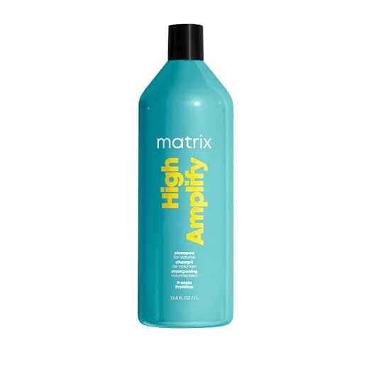 MATRIX Total Results High Amplify Volumizing Shampoo | Instant Lift & Lasting Volume | Silicone-Free | For Fine Hair | 33.8 Fl. Oz