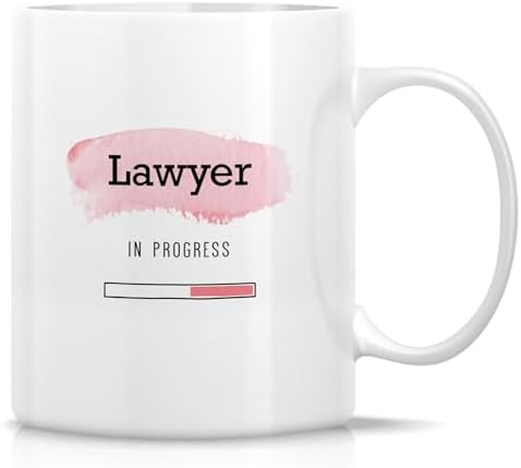 Retreez Funny Future Lawyer Mug - 11 Oz Ceramic Coffee or Tea Cup - Humorous Motivational Gift for Aspiring Lawyers, Law School Students, and Future Lawyers - Graduation, Bar Exam Prep Gift For Women