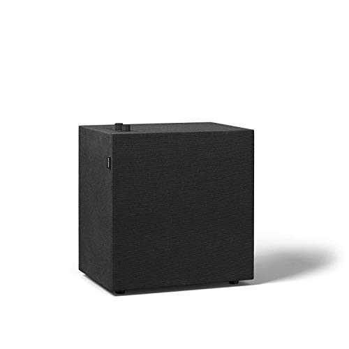 Urbanears Baggen Multi-Room Wireless and Bluetooth Connected Speaker, Vinyl Black (04091756)