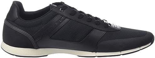 Lacoste mens Menerva Sneaker, Black/White, 13 US | Image 3