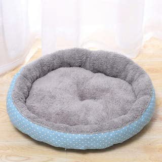 Pet Beds (blue with dots)