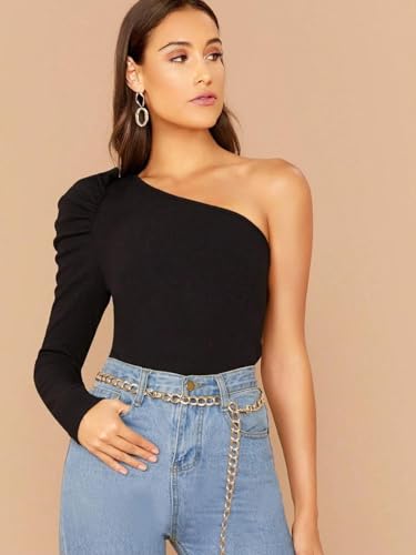 Image of KOTTY Womens Regular Fit Full Sleeves Solid Top
