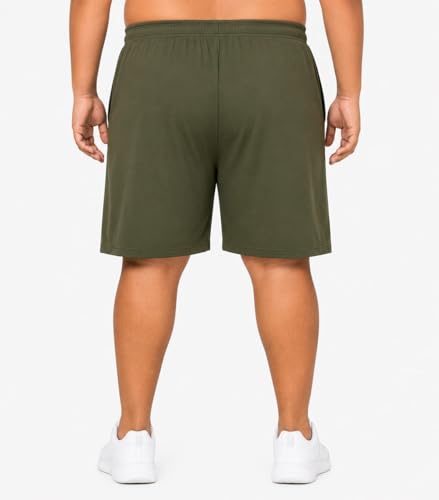 Image of Men's Plus Size Shorts | Cotton Shorts for Men | Comfortable Loose Fit | Big Size | Casual Summer Wear