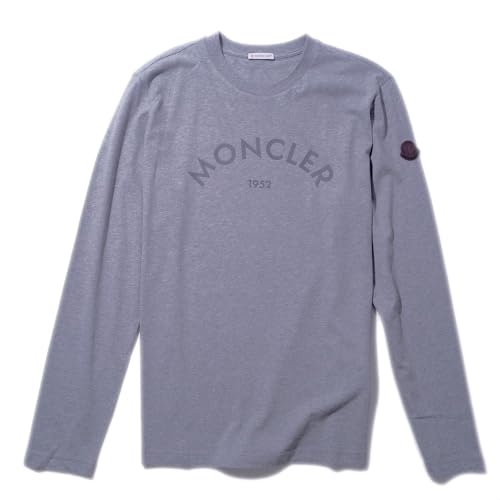 【美品 24年】MONCLER 長袖 Tシャツ ロゴ マグリア アイスグレー S 美品 24年】MONCLER 長袖 Tシャツ ロゴ マグリア アイスグレー S
