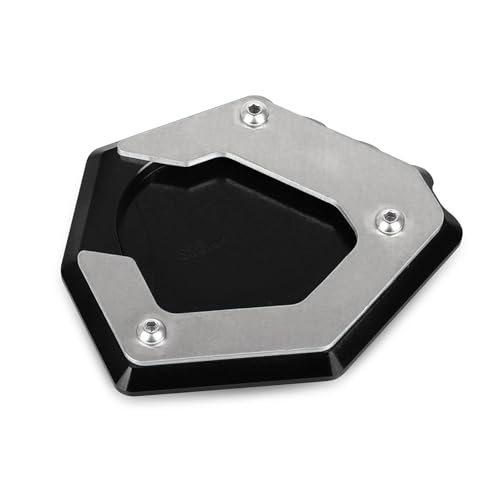 Plaque de protection béquille XT1200Z pour éviter la chute sur goudron chaud