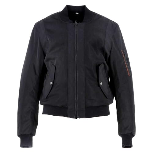 Veste textile de moto aérée Helstons Elis Air noir M avec mesh respirant