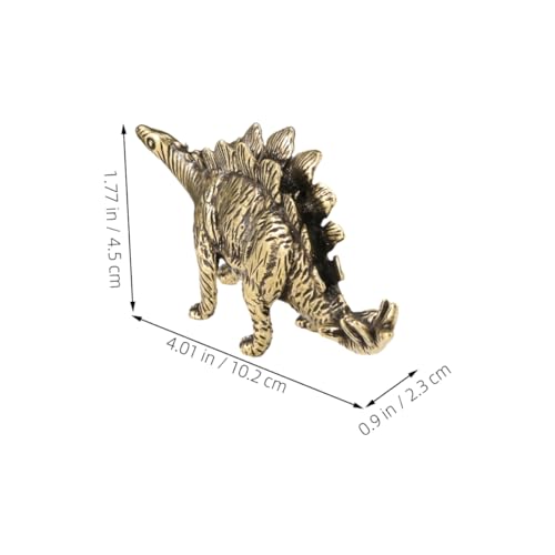 Figurine de dinosaure laiton à offrir pour décorer un bureau - 7