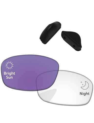 Image of Replacement Lenses & Nose Pads for Oakley Fives Squared(4+1) OO9238 54mm - Precise Fit, UV Block, Impact Resistant