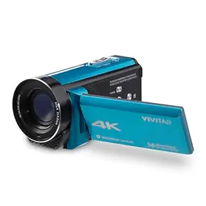 Vivitar - 4K Camcorder Ultra HD Lens, 4K Camera for Video Recording with 56MP, 13MP Sensor, 3
