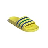 adidas Adilette Badelatschen Slides (Yellow, EU Schuhgrößensystem, Erwachsene, Numerisch, M, 39)
